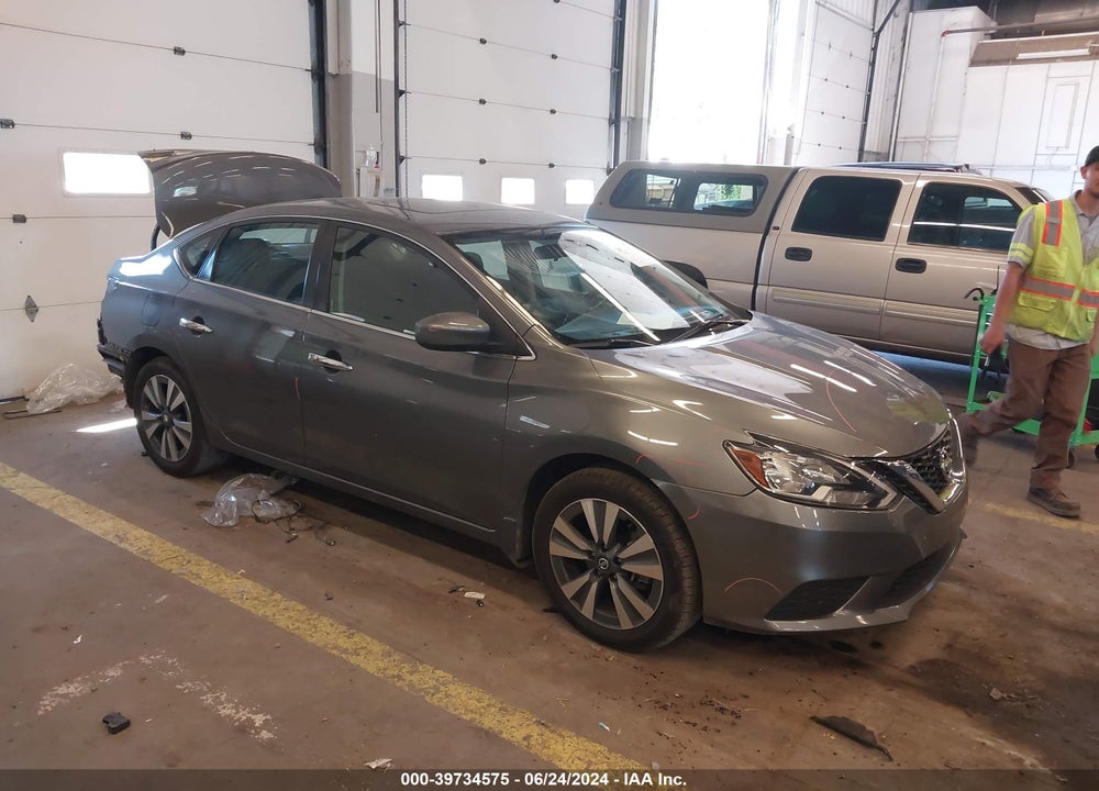 2019 NISSAN SENTRA SV VIN: 3N1AB7AP1KY392582
