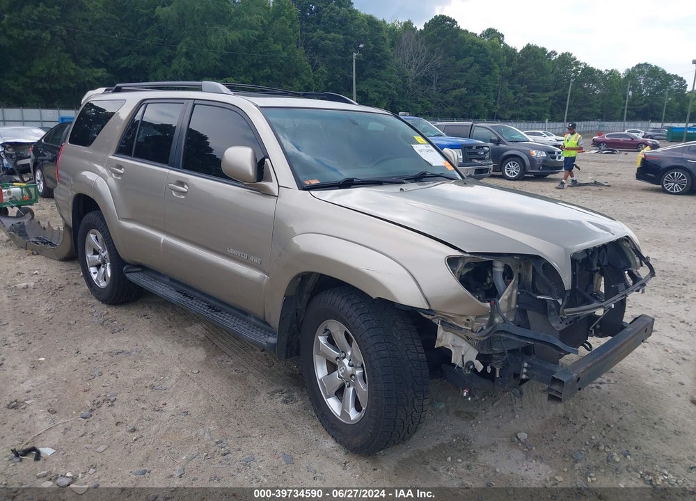 2007 TOYOTA 4RUNNER LIMITED V6 VIN: JTEBU17RX70108655