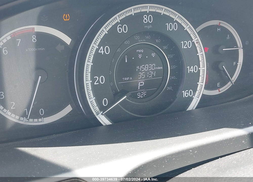 2015 HONDA ACCORD EX-L VIN: 1HGCR2F86FA203572