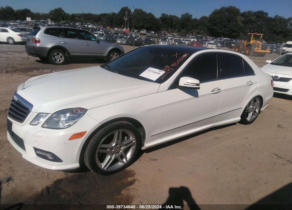 2011 MERCEDES-BENZ E 550 4MATIC VIN: WDDHF9AB4BA506648
