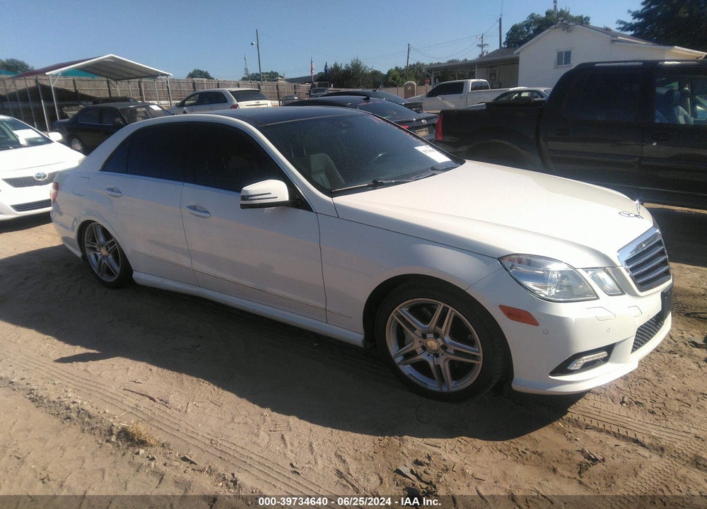 2011 MERCEDES-BENZ E 550 4MATIC VIN: WDDHF9AB4BA506648