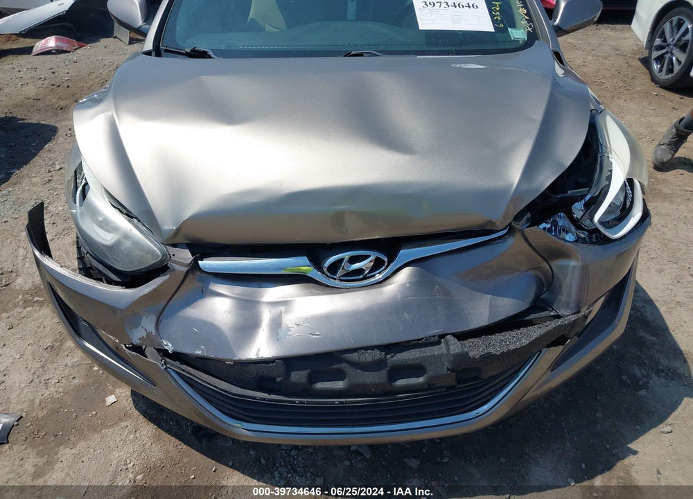 2014 HYUNDAI ELANTRA SE VIN: 5NPDH4AE9EH518467