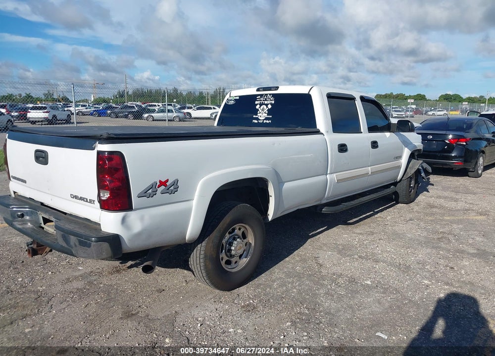2004 CHEVROLET SILVERADO 2500HD VIN: 1GCHK23U54F225492