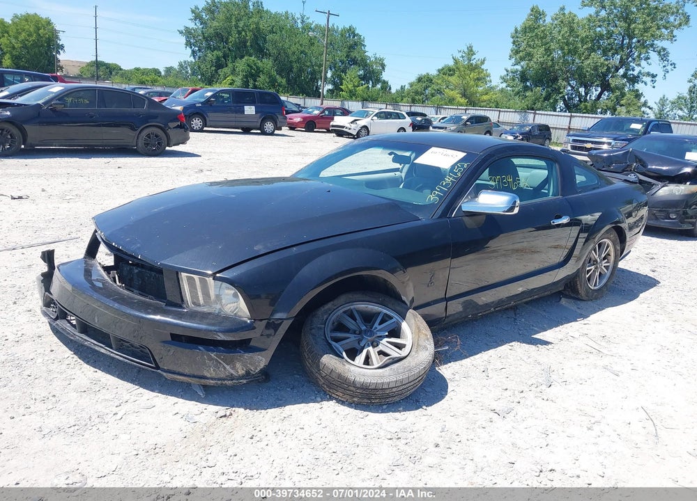 2008 FORD MUSTANG V6 DELUXE/V6 PREMIUM VIN: 1ZVHT80N885119477
