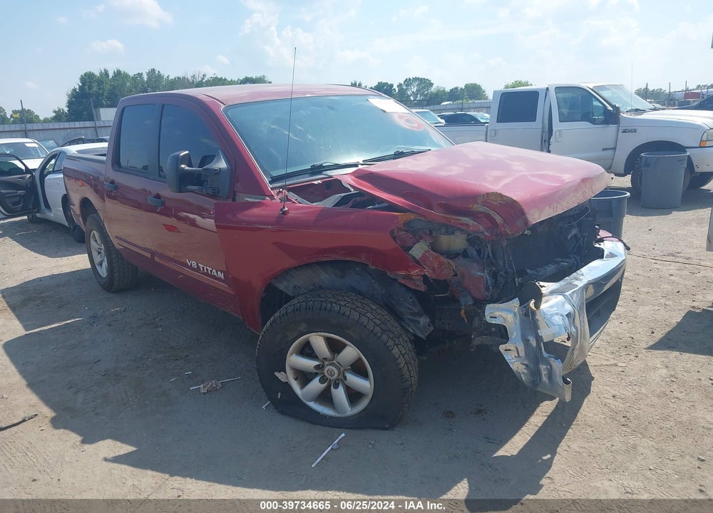 2009 NISSAN TITAN SE VIN: 1N6BA07CX9N313429