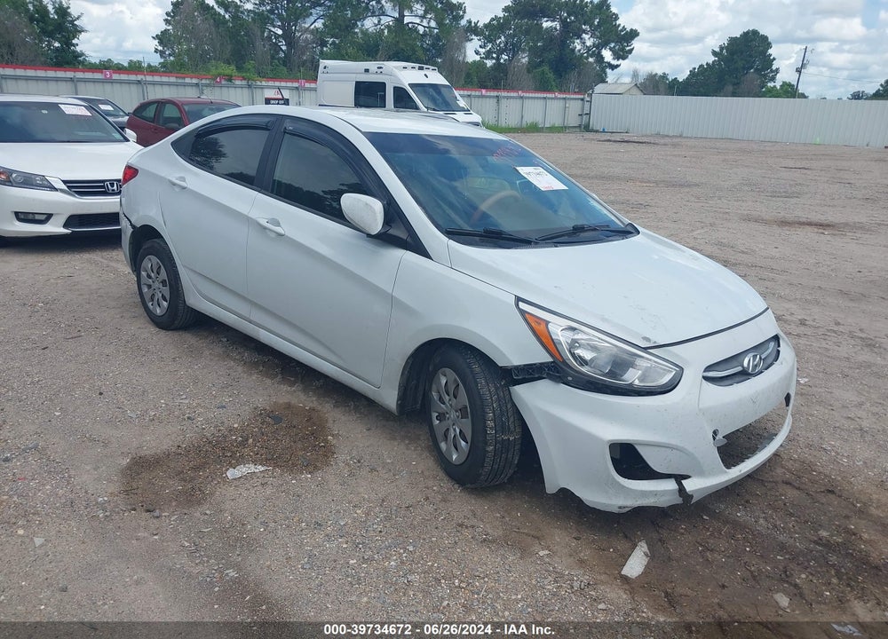 2017 HYUNDAI ACCENT SE VIN: KMHCT4AE1HU371190