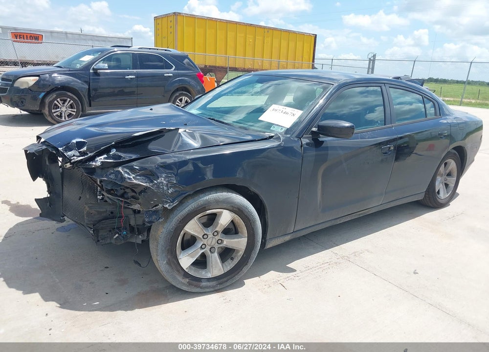 2014 DODGE CHARGER SE VIN: 2C3CDXBG1EH154602