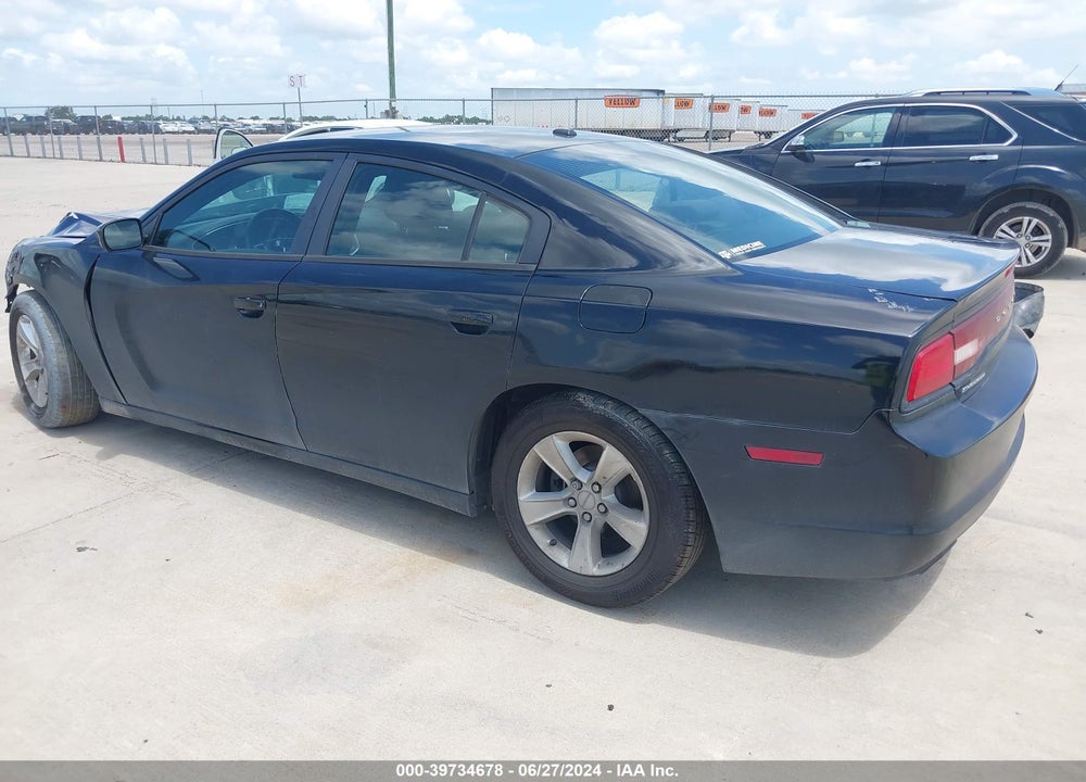 2014 DODGE CHARGER SE VIN: 2C3CDXBG1EH154602