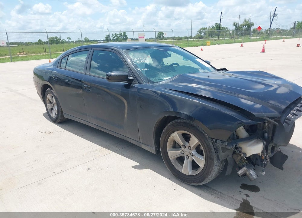 2014 DODGE CHARGER SE VIN: 2C3CDXBG1EH154602