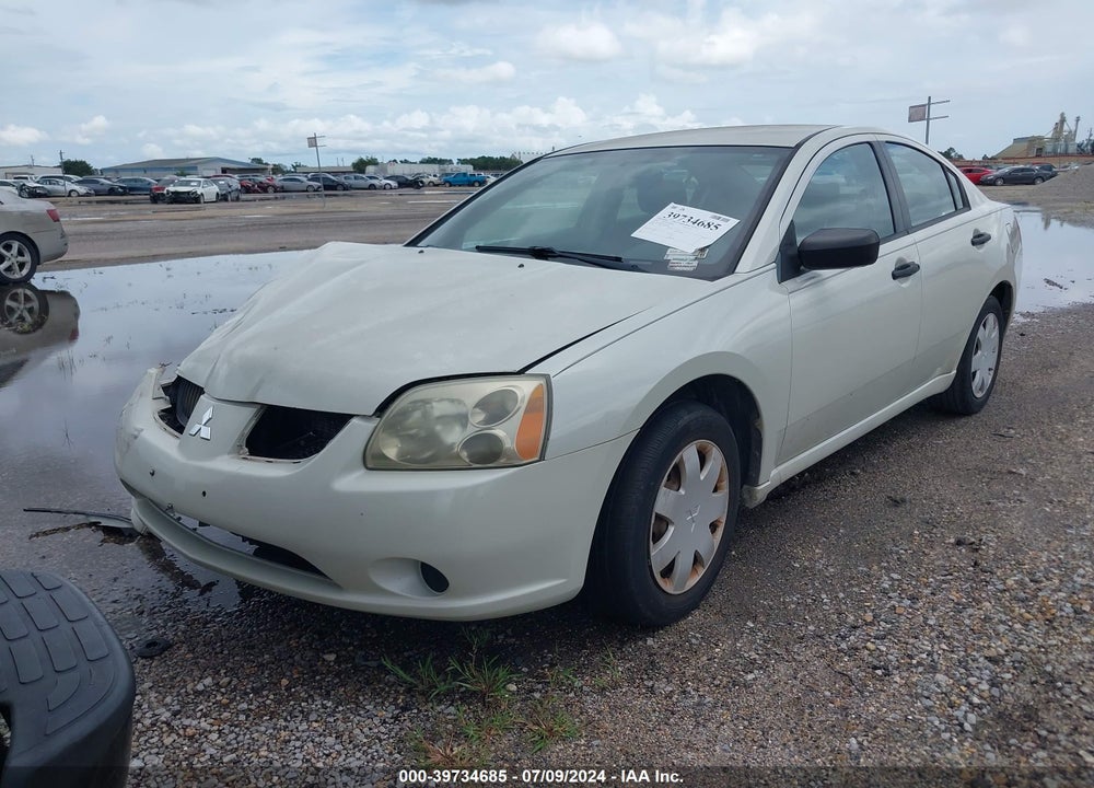 2004 MITSUBISHI GALANT DE VIN: 4A3AB26F04E110686