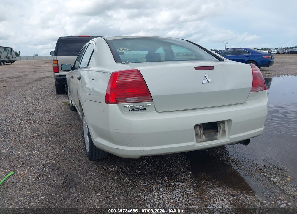 2004 MITSUBISHI GALANT DE VIN: 4A3AB26F04E110686