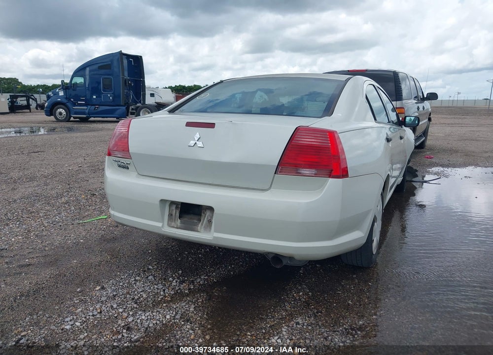 2004 MITSUBISHI GALANT DE VIN: 4A3AB26F04E110686