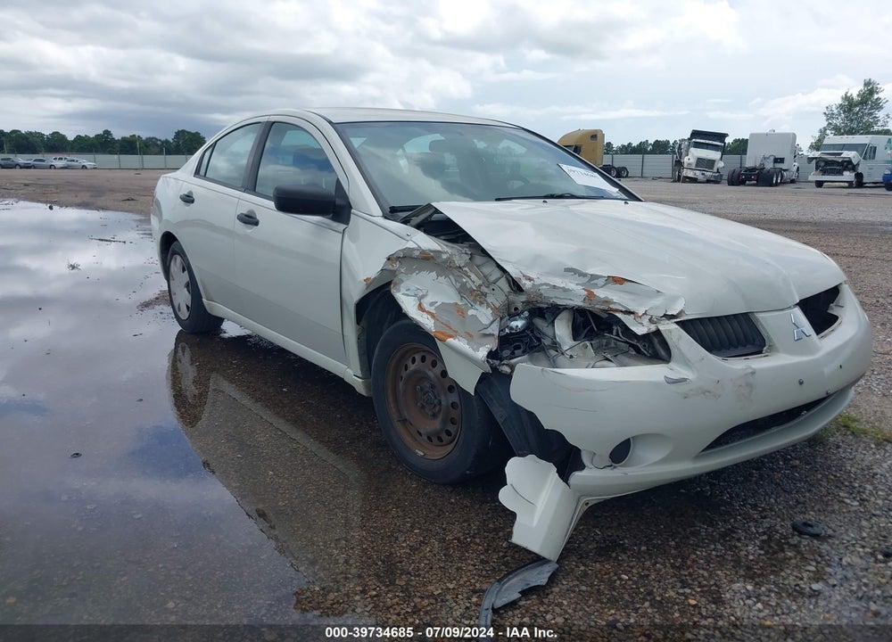 2004 MITSUBISHI GALANT DE VIN: 4A3AB26F04E110686