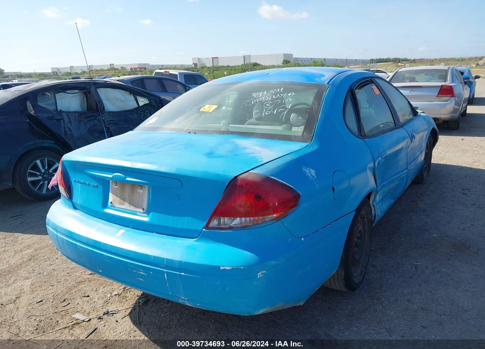 2005 FORD TAURUS SE VIN: 1FAFP53U35A239521