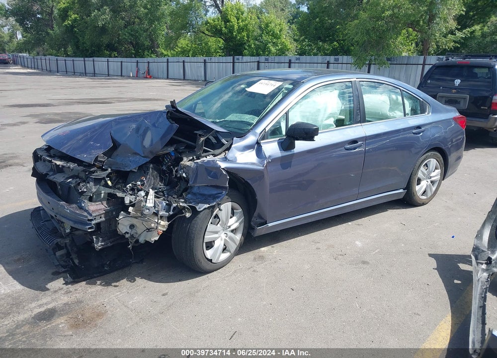 2017 SUBARU LEGACY 2.5I VIN: 4S3BNAA67H3031419