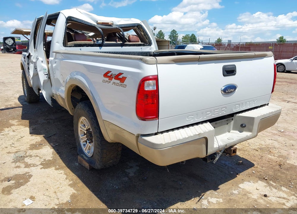 2008 FORD F-250 VIN: 1FTSW21R98EA03946