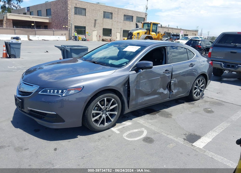 2017 ACURA TLX TECHNOLOGY PACKAGE VIN: 19UUB3F53HA001750