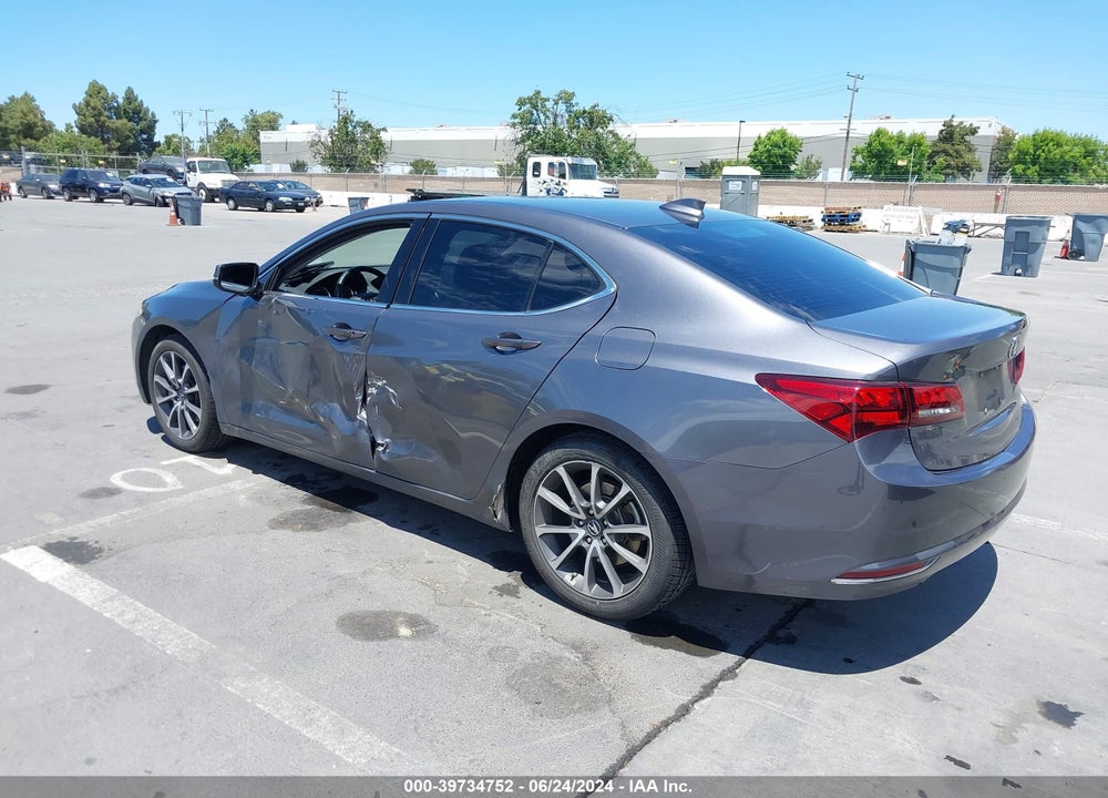 2017 ACURA TLX TECHNOLOGY PACKAGE VIN: 19UUB3F53HA001750