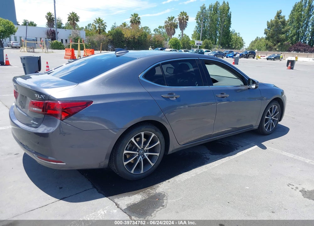 2017 ACURA TLX TECHNOLOGY PACKAGE VIN: 19UUB3F53HA001750