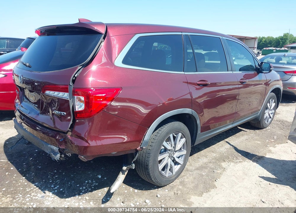 2019 HONDA PILOT EX-L VIN: 5FNYF6H40KB036593