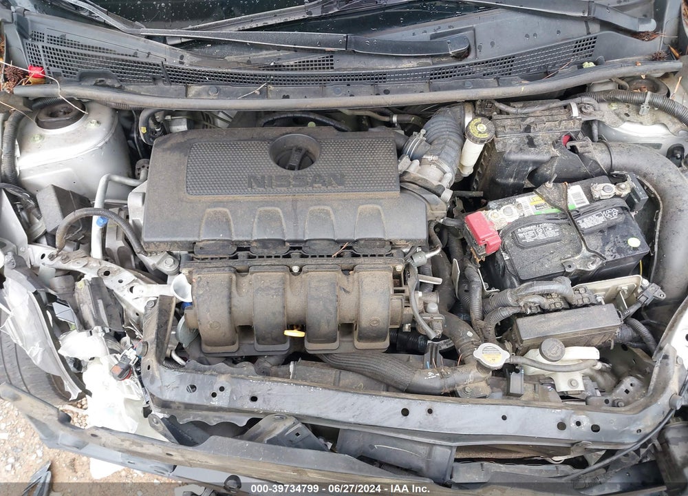 2018 NISSAN SENTRA SV VIN: 3N1AB7AP2JY348251