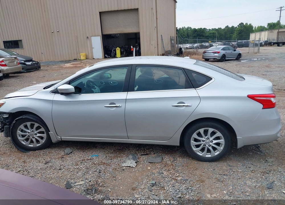 2018 NISSAN SENTRA SV VIN: 3N1AB7AP2JY348251