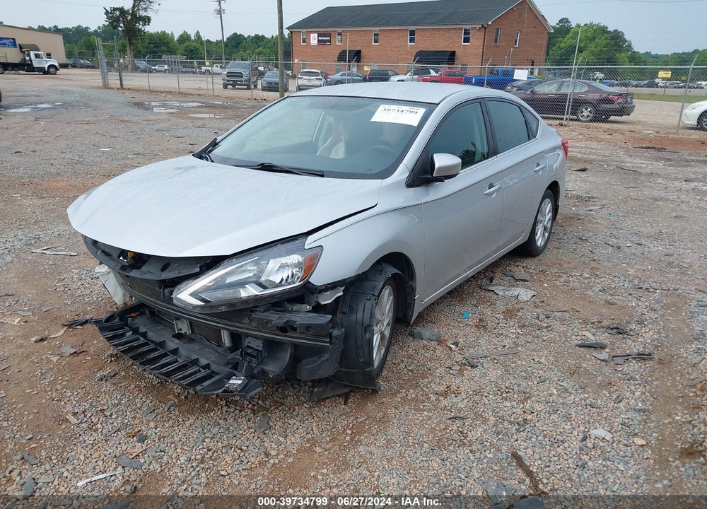 2018 NISSAN SENTRA SV VIN: 3N1AB7AP2JY348251