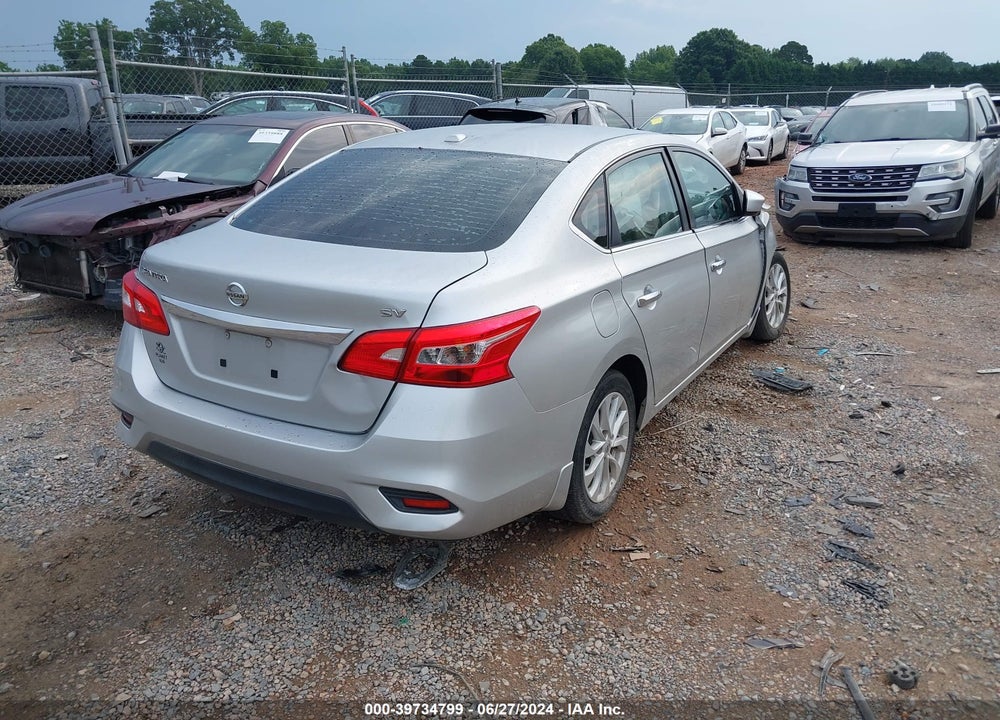2018 NISSAN SENTRA SV VIN: 3N1AB7AP2JY348251