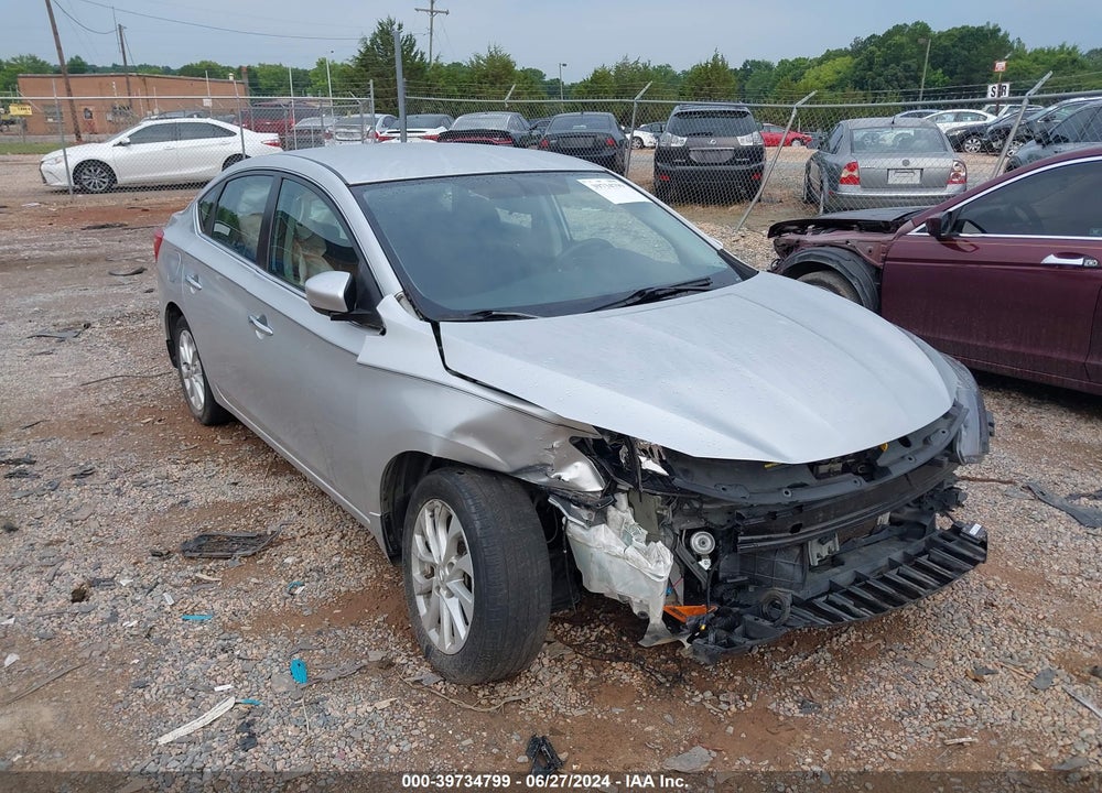 2018 NISSAN SENTRA SV VIN: 3N1AB7AP2JY348251