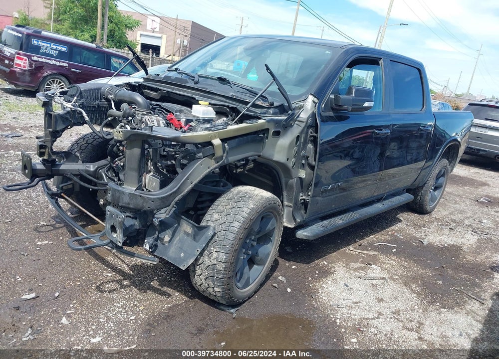 2019 RAM 1500 LAIE  4X4 5'7 BOX VIN: 1C6SRFJT6KN869970