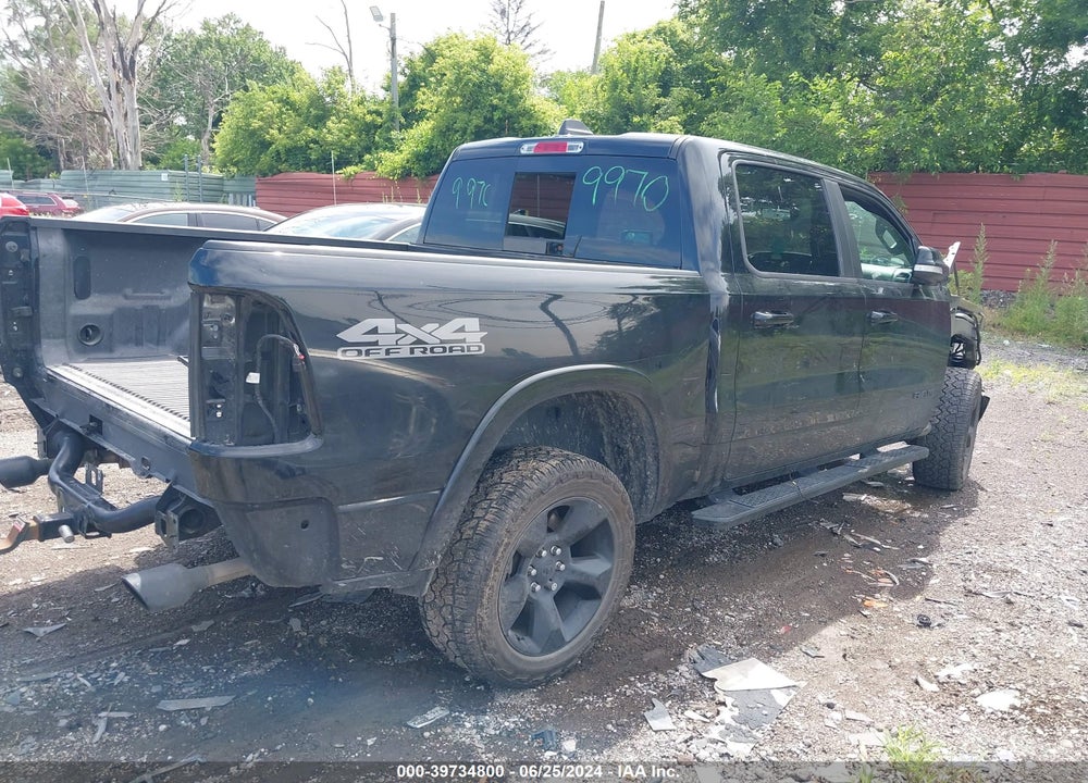 2019 RAM 1500 LAIE  4X4 5'7 BOX VIN: 1C6SRFJT6KN869970