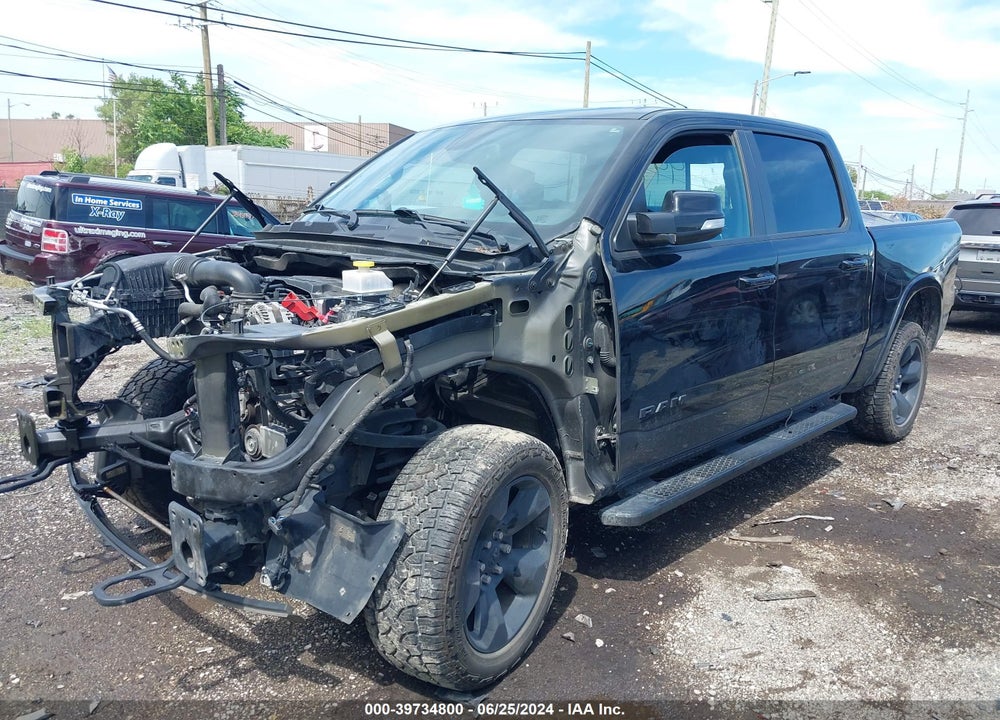 2019 RAM 1500 LAIE  4X4 5'7 BOX VIN: 1C6SRFJT6KN869970