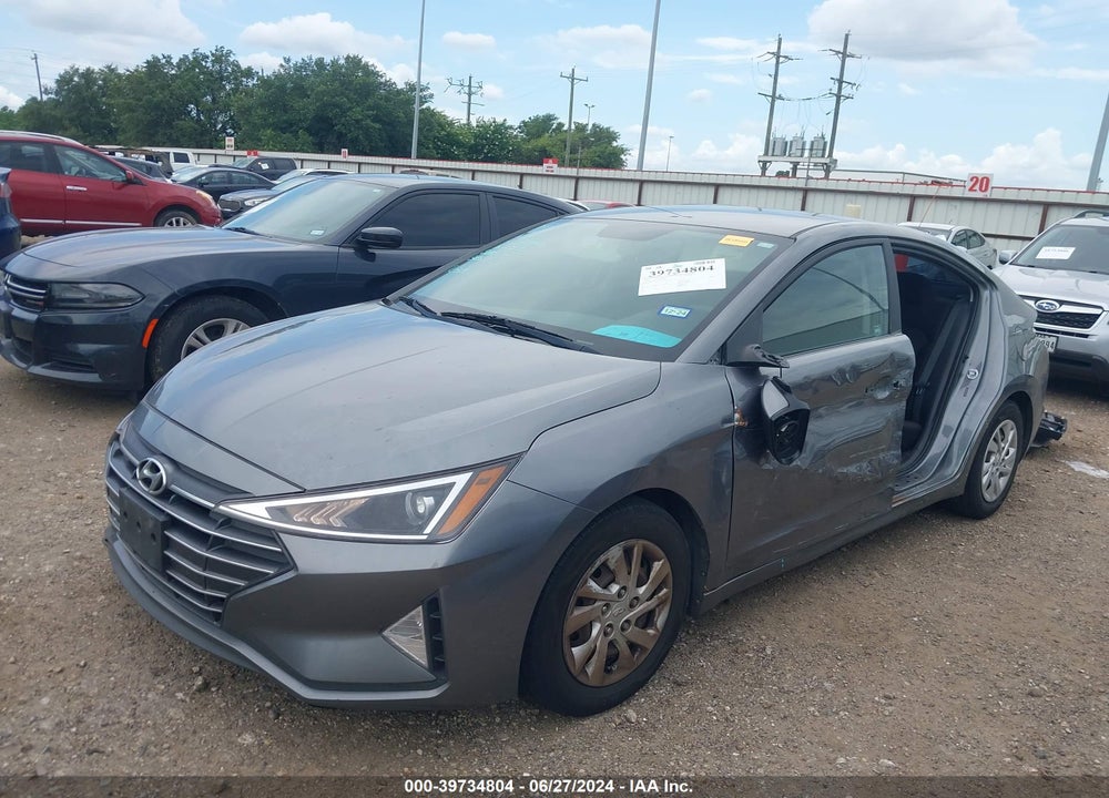 2019 HYUNDAI ELANTRA SE VIN: 5NPD74LF1KH463341