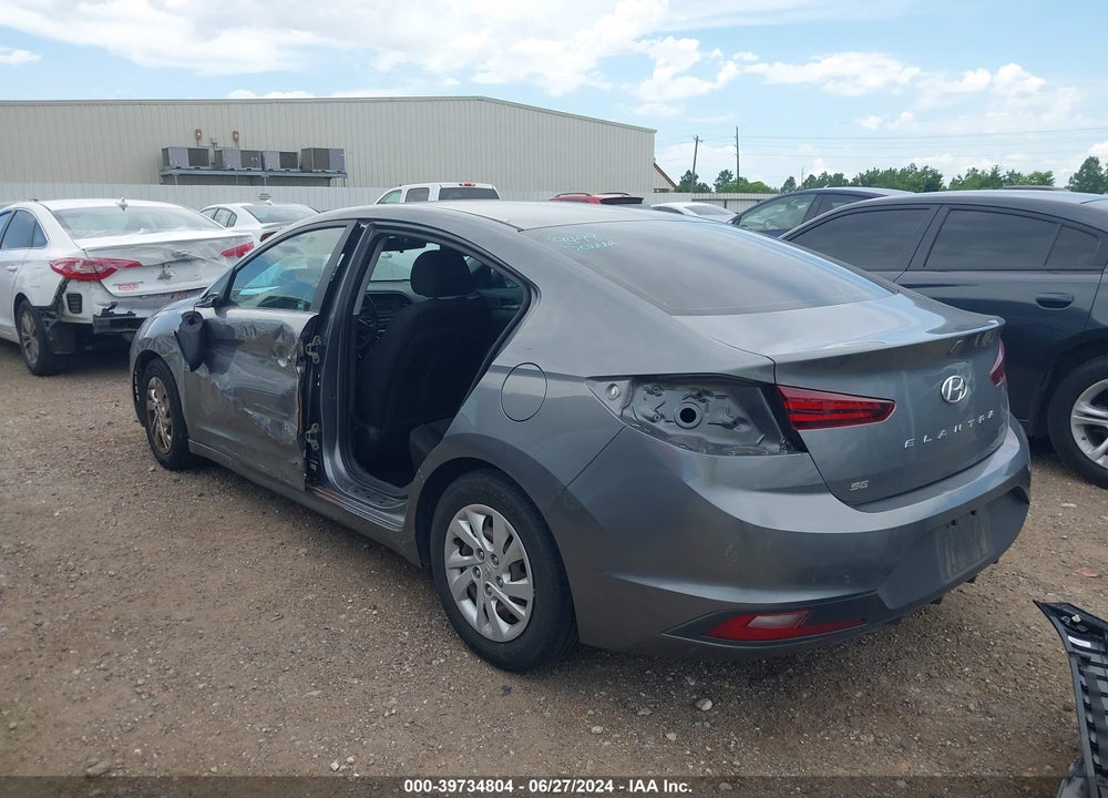 2019 HYUNDAI ELANTRA SE VIN: 5NPD74LF1KH463341