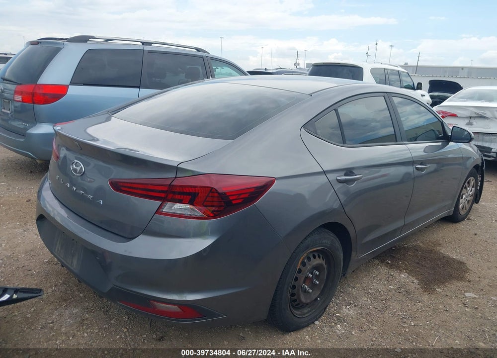2019 HYUNDAI ELANTRA SE VIN: 5NPD74LF1KH463341