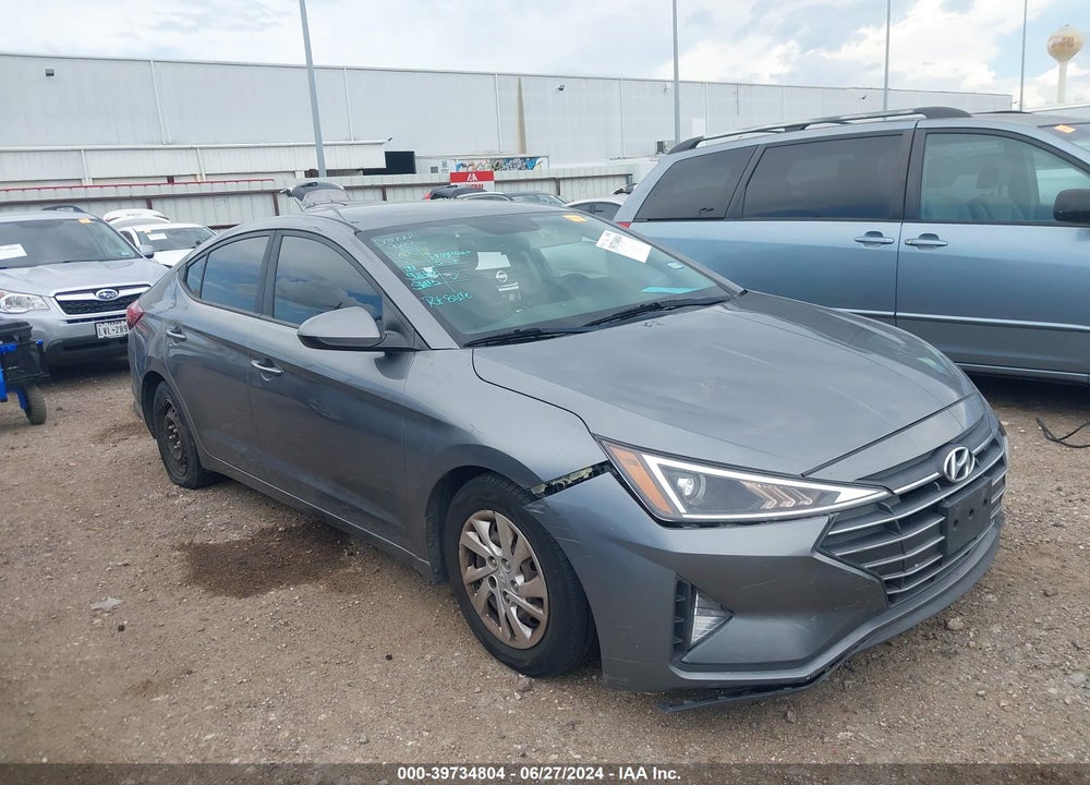 2019 HYUNDAI ELANTRA SE VIN: 5NPD74LF1KH463341