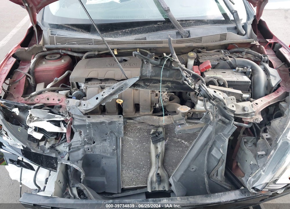 2019 NISSAN SENTRA SV VIN: 3N1AB7AP7KY265271