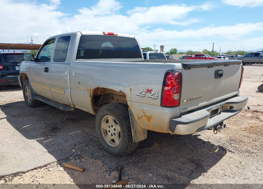 2006 CHEVROLET SILVERADO 1500 LT1 VIN: 1GCEK19B16Z214395