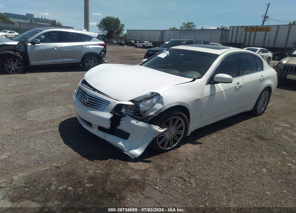 2008 INFINITI G35X VIN: JNKBV61F58M258002
