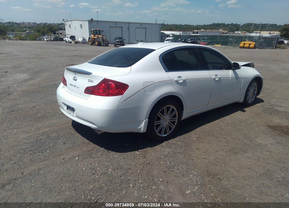 2008 INFINITI G35X VIN: JNKBV61F58M258002