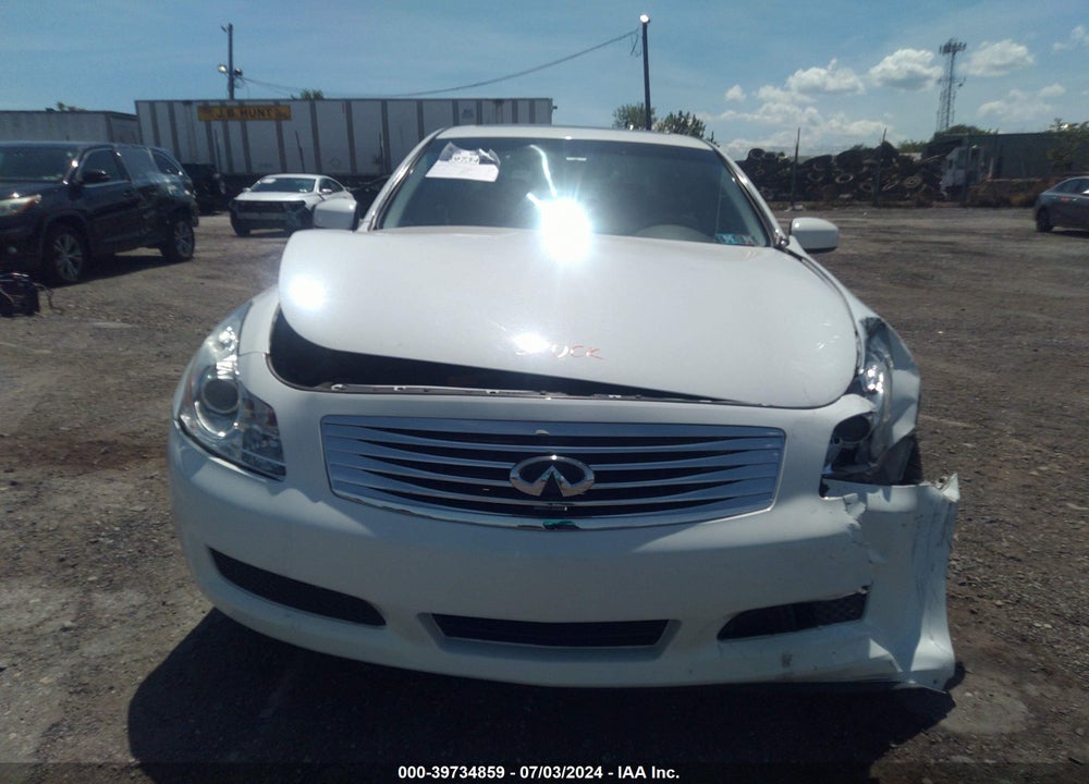 2008 INFINITI G35X VIN: JNKBV61F58M258002