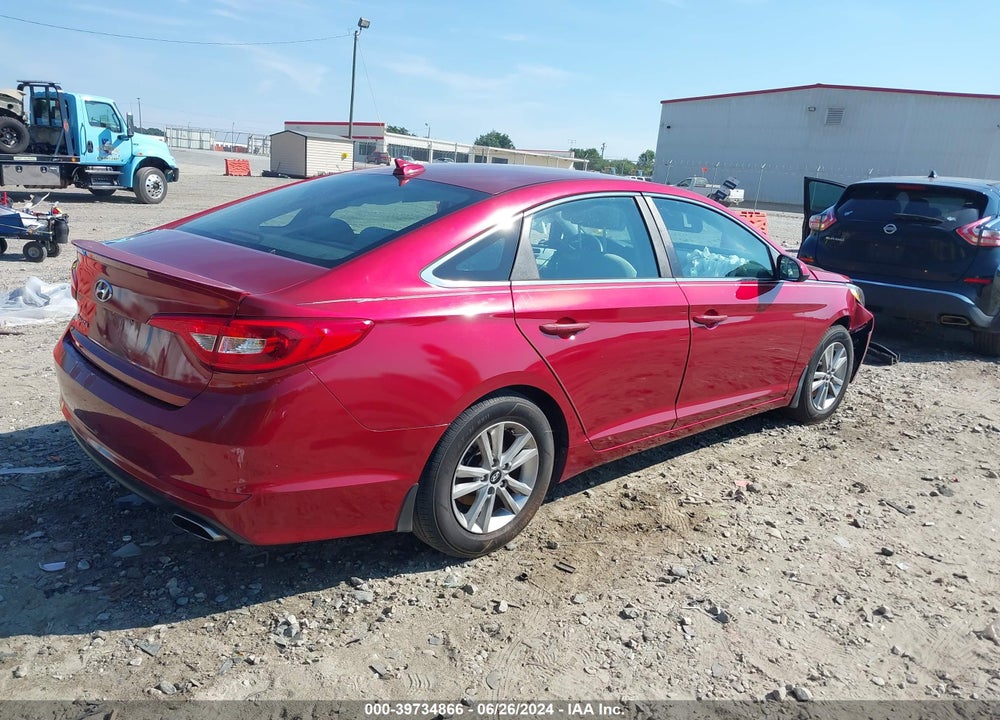 2015 HYUNDAI SONATA SE VIN: 5NPE24AF9FH219304