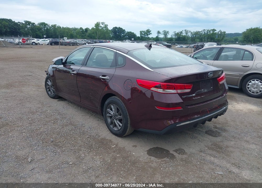 2020 KIA OPTIMA LX VIN: 5XXGT4L37LG403978
