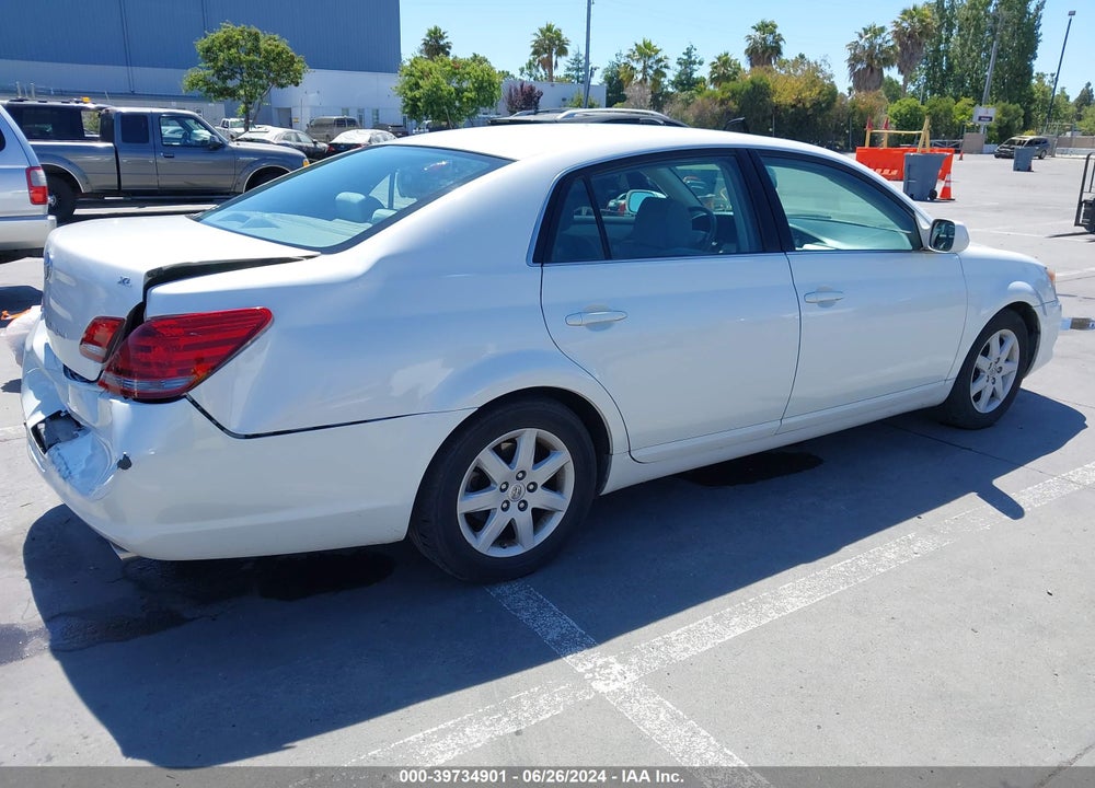 2008 TOYOTA AVALON XL VIN: 4T1BK36B38U278744