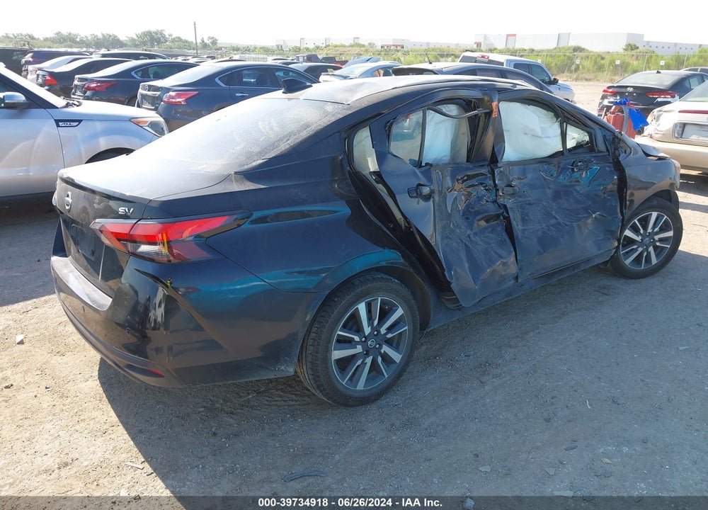 2021 NISSAN VERSA SV XTRONIC CVT VIN: 3N1CN8EV4ML872422