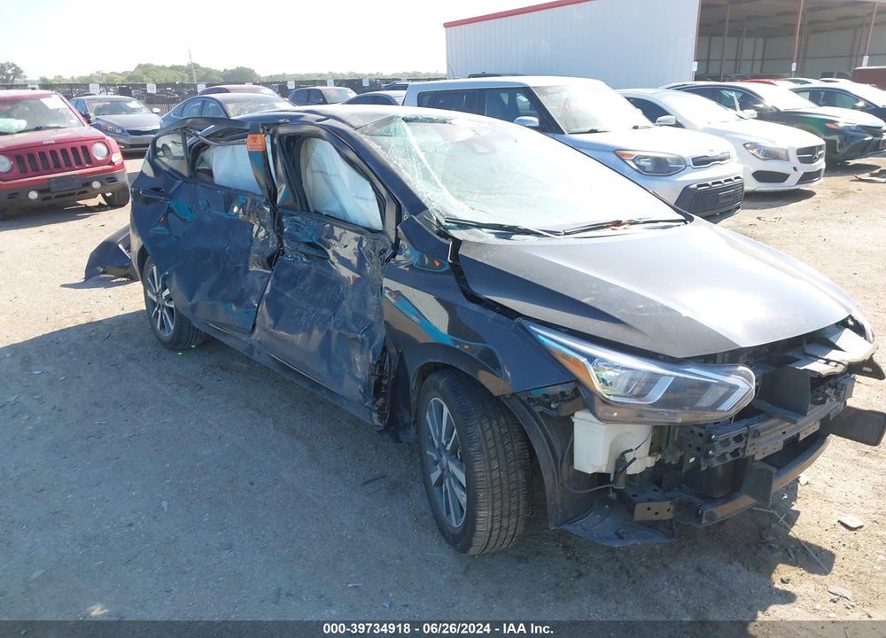 2021 NISSAN VERSA SV XTRONIC CVT VIN: 3N1CN8EV4ML872422