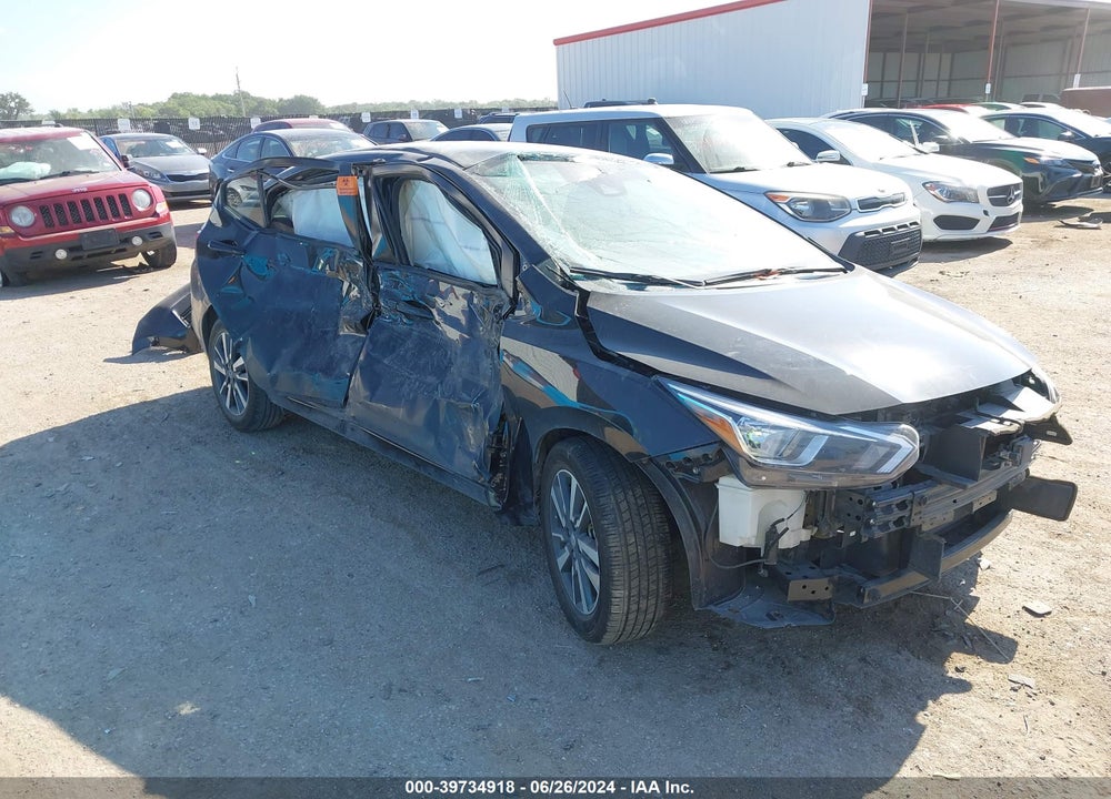 2021 NISSAN VERSA SV XTRONIC CVT VIN: 3N1CN8EV4ML872422