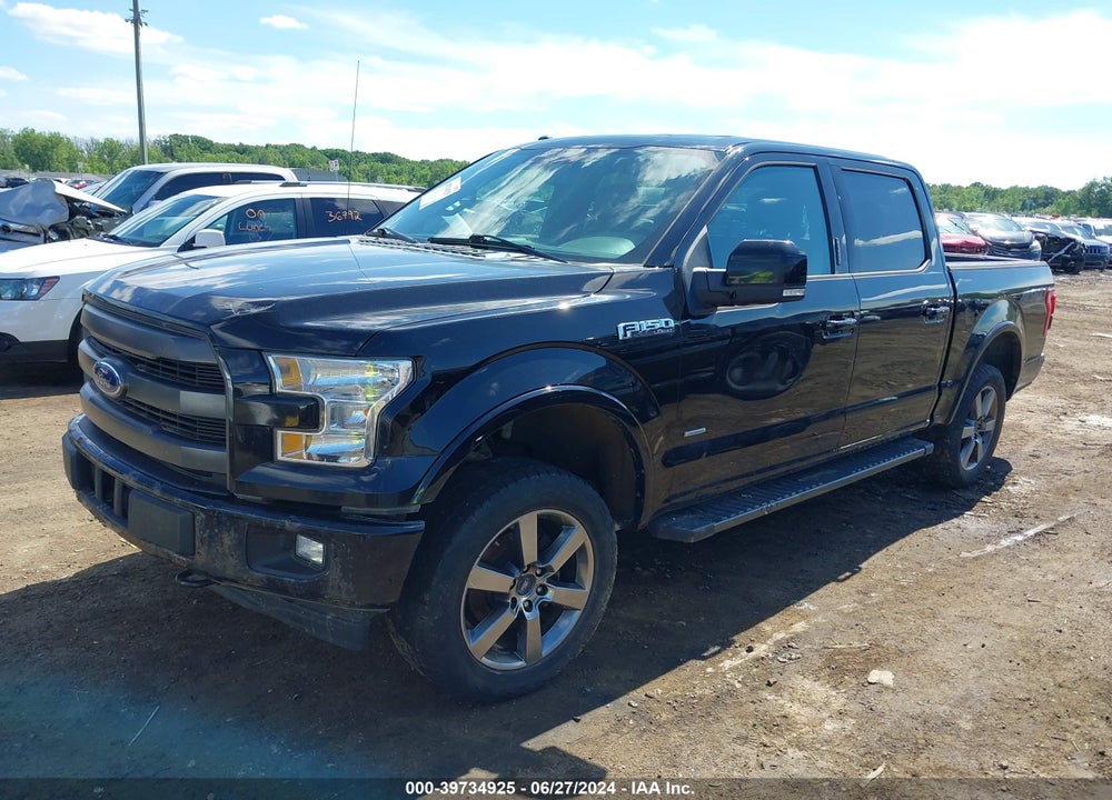 2017 FORD F-150 LARIAT VIN: 1FTEW1EG6HFA96225