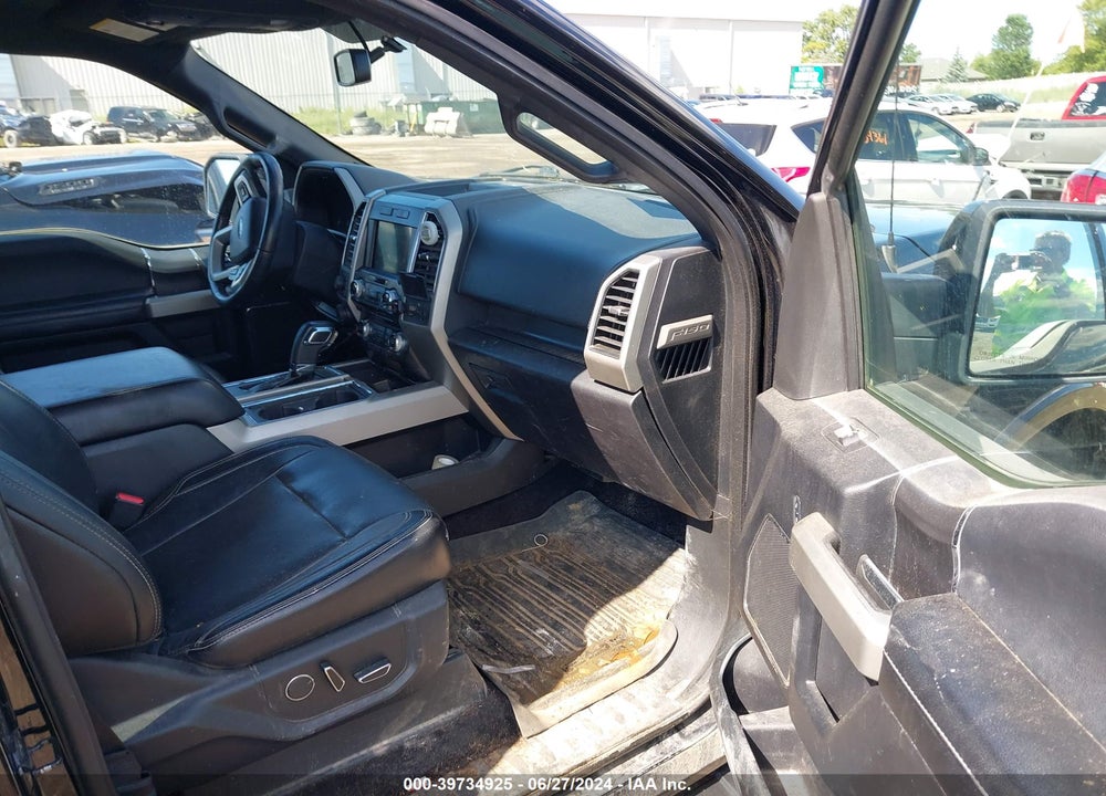 2017 FORD F-150 LARIAT VIN: 1FTEW1EG6HFA96225