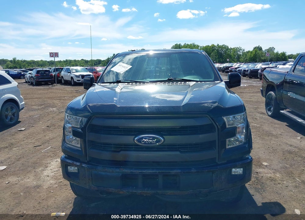 2017 FORD F-150 LARIAT VIN: 1FTEW1EG6HFA96225